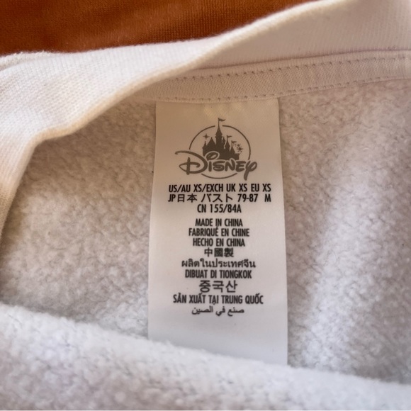 Mickey Mouse and Friends Fantasyland Castle Pullover Sweatshirt Size XS - Picture 4 of 6